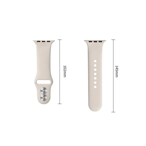 Apple Watch 8/9/10/11/12/SE/Ultra 44/45/46/49 mm Tech-Protect silikónový remienok, hviezdny svit - 3