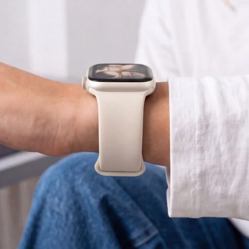 Apple Watch 8/9/10/11/12/SE/Ultra 44/45/46/49 mm Tech-Protect silikónový remienok, hviezdny svit - 6