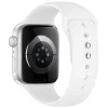 Apple Watch 8/9/10/11/12/SE (40/41/42 mm) Tech-Protect silikónový remienok, biely thumbnail