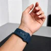 Apple Watch 8/9/10/11/12/SE (40/41/42 mm) Tech-Protect silikónový remienok, tmavomodrý thumbnail