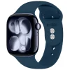 Apple Watch 8/9/10/11/12/SE (40/41/42 mm) Tech-Protect silikónový remienok, tmavomodrý thumbnail