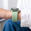 Apple Watch 8/9/10/11/12/SE 40/41/42 mm Tech-Protect silikónový remienok, pistáciový thumbnail
