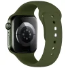 Apple Watch 8/9/10/11/12/SE/Ultra (44/45/46/49 mm) Tech-Protect silikónový TPU remienok, olivovozelený thumbnail