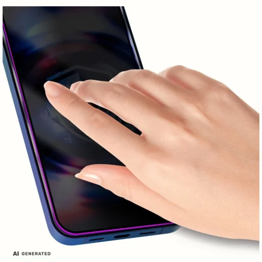 3MK HardGlass Max Privacy čierne privátne tvrdené sklo pre Google Pixel 10A s aplikačným rámčekom - 10