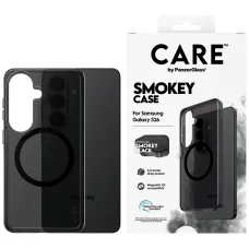 Samsung Galaxy S26 CARE by PanzerGlass Urban Explorer dymovo čierne, Qi kompatibilné puzdro