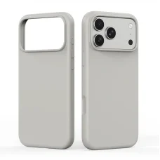  iPhone 18 Pro Max / 17 Pro Max bézs DUX DUCIS Piel folyékony szilikon MagSafe-kompatibilis tok