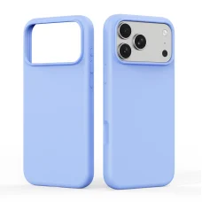  iPhone 18 Pro/17 Pro világoskék DUX DUCIS PIEL LIQUID SILICONE MagSafe-kompatibilis tok