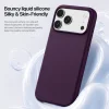  iPhone 18 Pro/17 Pro bordó DUX DUCIS PIEL folyékony szilikon, MagSafe-kompatibilis tok thumbnail