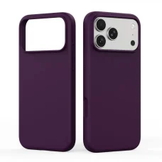  iPhone 18 Pro/17 Pro bordó DUX DUCIS PIEL folyékony szilikon, MagSafe-kompatibilis tok