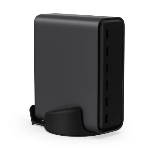 Satechi ChargeView 240 W stolná nabíjačka (6×USB-C) - vesmírne čierna (ST-C6CV240C-EU) - 11