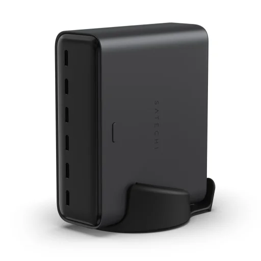 Satechi ChargeView 240 W stolná nabíjačka (6×USB-C) - vesmírne čierna (ST-C6CV240C-EU) - 1