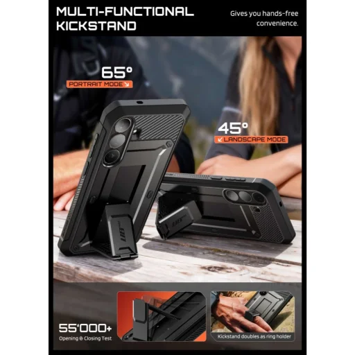 Ochranný kryt Supcase Unicorn Beetle Pro pre Samsung Galaxy S26 FE čierny - 8