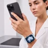 Apple Watch 8/9/10/11/12/SE (40/41/42 mm) svetlomodrý silikónový remienok Tech-Protect thumbnail