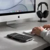 Apple iPhone 17 Pro / 18 Pro Tech-Protect MagAir Stand MagSafe CC matné čierne puzdro thumbnail