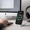 Apple iPhone 17 Pro / 18 Pro Tech-Protect MagAir Stand MagSafe CC matné čierne puzdro thumbnail