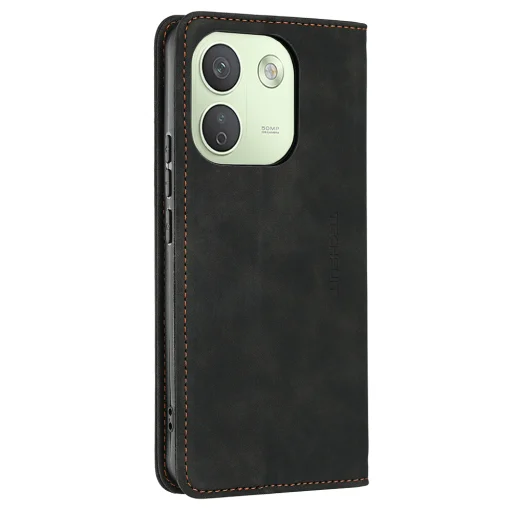  Xiaomi Redmi Note 17 Pro Max fekete Techsuit Confy Cover könyvtok - 3
