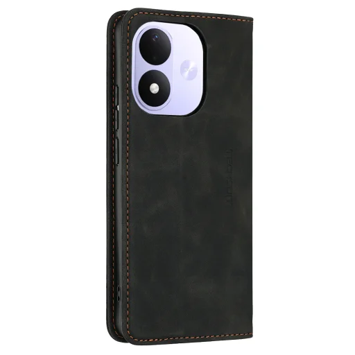  Xiaomi Redmi Note 17 4G / Redmi Note 17 5G fekete Techsuit Confy Cover könyvtok - 3
