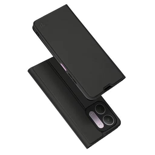  Xiaomi Redmi 17C 5G fekete Techsuit Magskin Book könyvtok - 1
