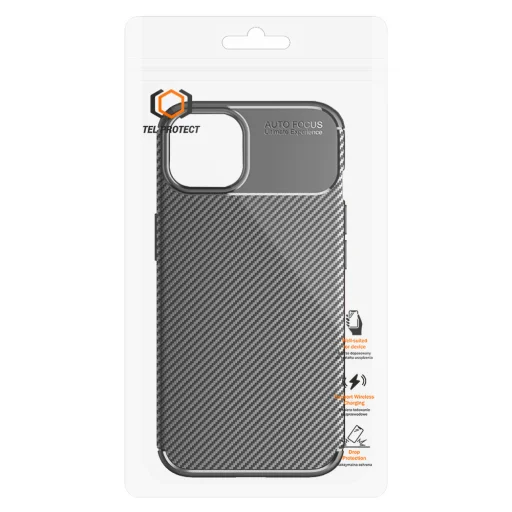  iPhone 17 Pro / 18 Pro fekete Tel Protect Carbon Elite tok - 7