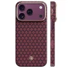 iPhone 18 Pro Max/17 Pro Max bordó Benks Armor Air Armor Grid 600D Kevlar® mágneses tok fémkerettel (C.K.FL.AP.JX.0073) thumbnail