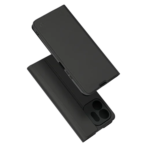  Honor 600 Smart könyvtok – Techsuit Magskin Book (Long Blitz Cutout), fekete - 7