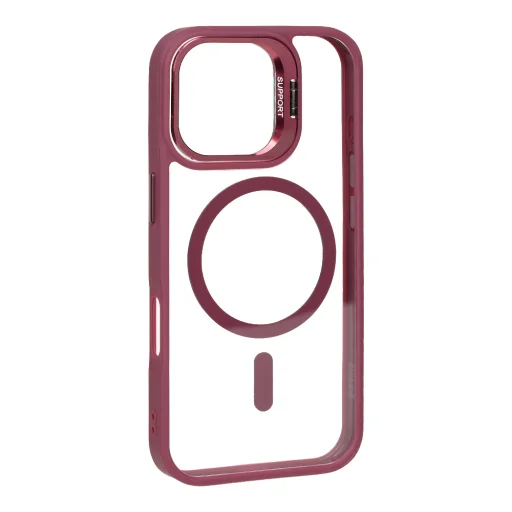 Apple iPhone 17 vínovočervené puzdro OBAL:ME MagNetix Versa - 3