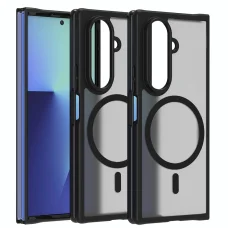  Samsung Galaxy Fold 8 mágneses tok, matt, N52, fekete