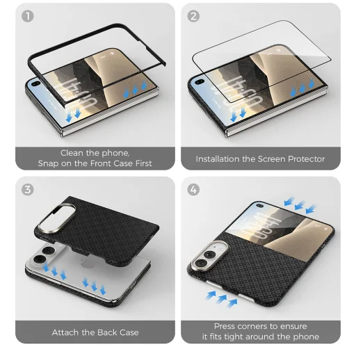  iPhone Duo kék Benks Armor Grid Air Grand Combo mágneses tok (C.K.FL.AP.BE.B079) - 7