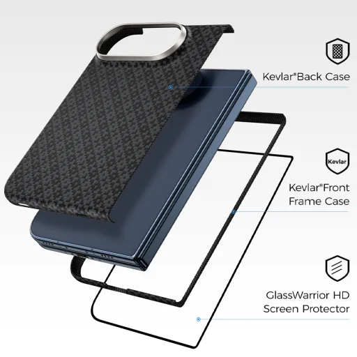  iPhone Duo kék Benks Armor Grid Air Grand Combo mágneses tok (C.K.FL.AP.BE.B079) - 9