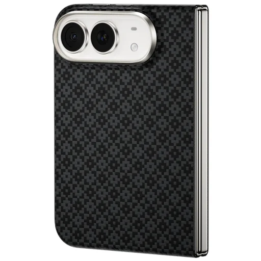  iPhone Duo mágneses tok és kijelzővédő készlet, Benks Armor Grid Air Grand Combo, fekete (C.K.FL.AP.BK.B079) - 2