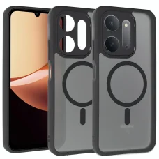  Xiaomi Redmi 17C fekete matt mágneses tok