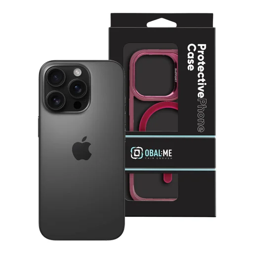  Apple iPhone 16 Pro borvörös OBAL:ME MagNetix Versa tok - 8