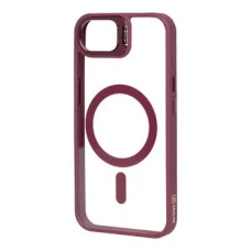 Apple iPhone 16e/17e vínovočervené puzdro OBAL:ME MagNetix Versa