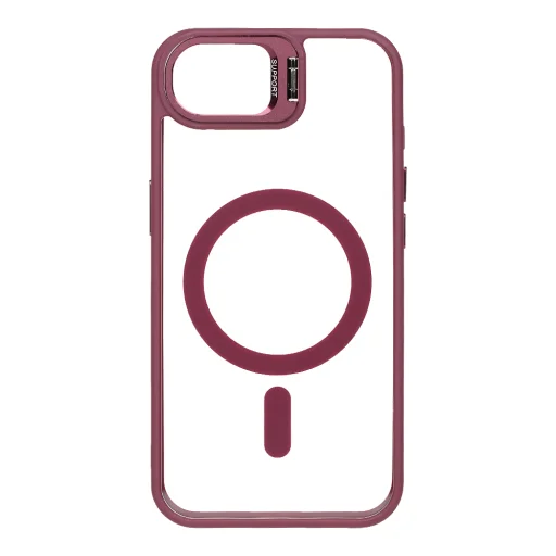 Apple iPhone 16e/17e vínovočervené puzdro OBAL:ME MagNetix Versa - 2