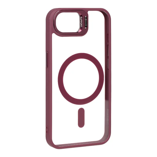 Apple iPhone 16e/17e vínovočervené puzdro OBAL:ME MagNetix Versa - 3