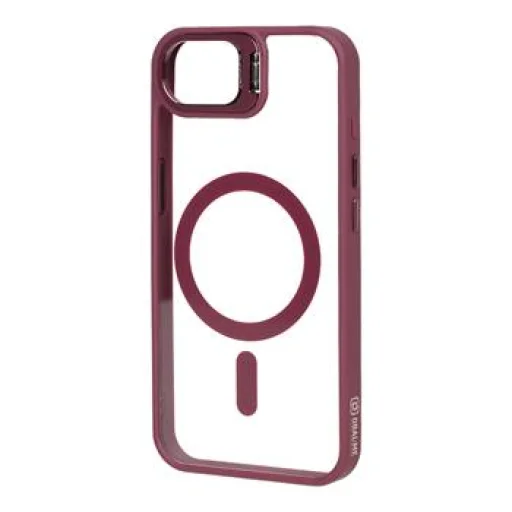 Apple iPhone 16e/17e vínovočervené puzdro OBAL:ME MagNetix Versa - 1