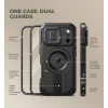 iPhone 18 Pro Dexnor Full Body nárazuvzdorné puzdro s ochranou fotoaparátu, zabudovanou ochranou displeja, stojanom, kompatibilné s MagSafe, čierne thumbnail
