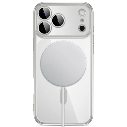 Puzdro Tech-Protect MagFlex MagSafe pre Apple iPhone 17 Pro Max / 18 Pro Max, lesklé strieborné - 4