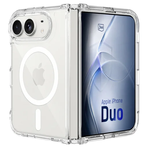  iPhone Duo 3mk Armor MagCase átlátszó tok - 3