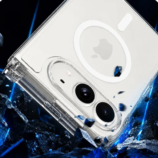  iPhone Duo 3mk Armor MagCase átlátszó tok - 5
