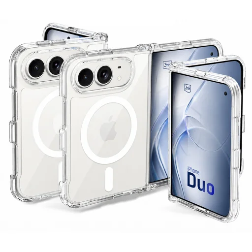  iPhone Duo 3mk Armor MagCase átlátszó tok - 6