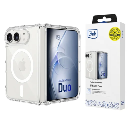  iPhone Duo 3mk Armor MagCase átlátszó tok - 1