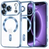 iPhone 18 Pro a iPhone 17 Pro Techsuit Luxury Crystal MagSafe priehľadné, svetlomodré puzdro thumbnail