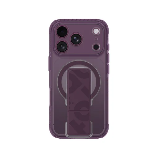  iPhone 18 Pro Max lila AmazingThing Titan Pro Lens Stand Set tok mágneses tartóval - 3