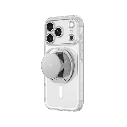 Kryt na iPhone 18 Pro AmazingThing Titan Pro Pop Lens – transparentný, kompatibilný s MagSafe, s ochranou fotoaparátu a magnetickým držiakom - 2