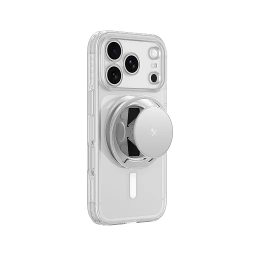  iPhone 18 Pro Max AmazingThing Titan Pro Pop Lens átlátszó tok mágneses tartóval és kameravédelemmel - 4