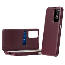 Samsung Galaxy A27 5G červené knižkové puzdro Techsuit SmartView