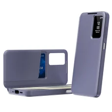 Samsung Galaxy A27 5G fialové knižkové puzdro Techsuit SmartView