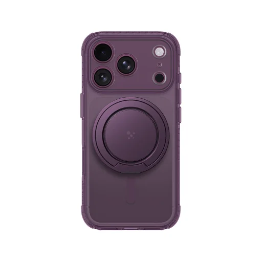  iPhone 18 Pro lila AmazingThing Titan Pro Pop Lens tok kameravédővel és mágneses tartóval - 3