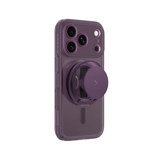  iPhone 18 Pro lila AmazingThing Titan Pro Pop Lens tok kameravédővel és mágneses tartóval - 4
